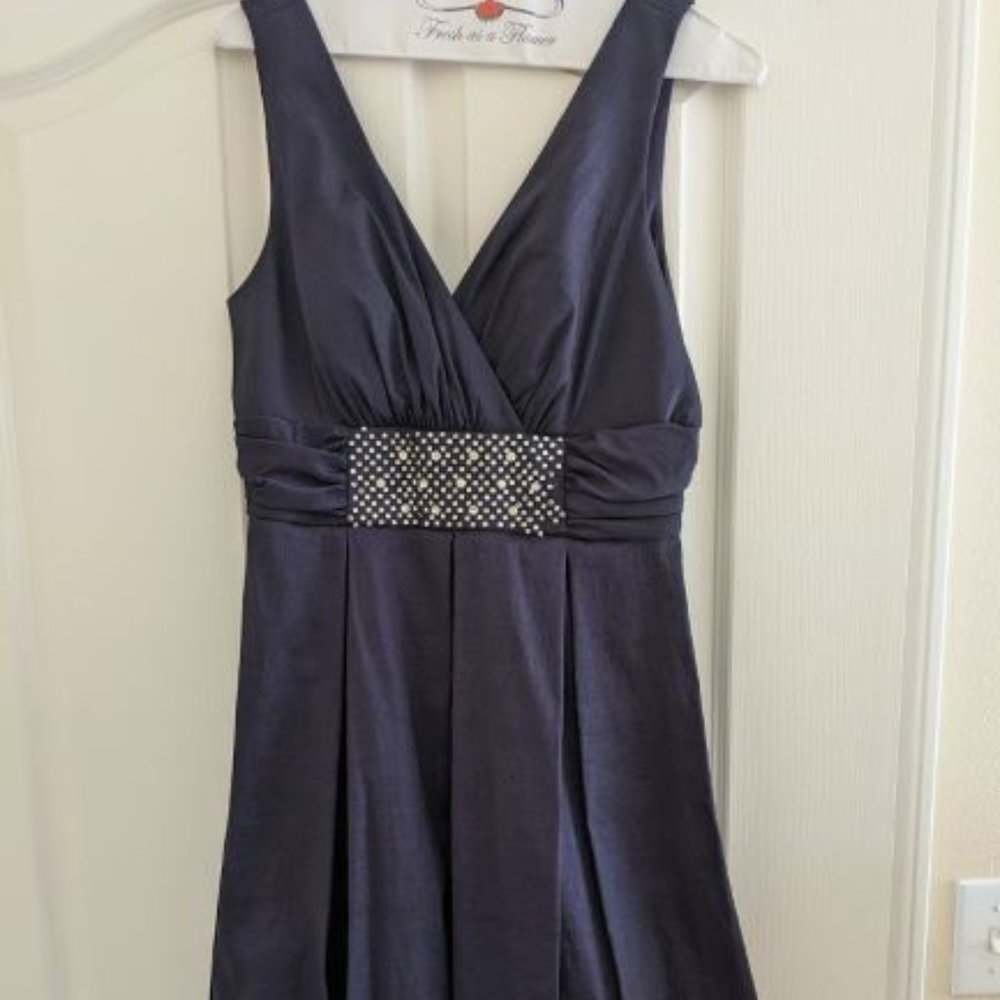 Cocktail Dress Purple Color Size 6